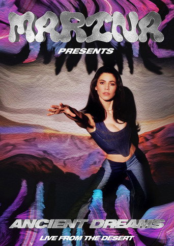 Movie poster for MARINA - Ancient Dreams: Live from the Desert (2021)
