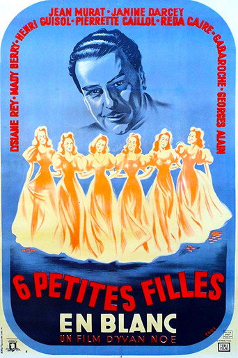 Movie poster for Six Little Girls in White (1942)