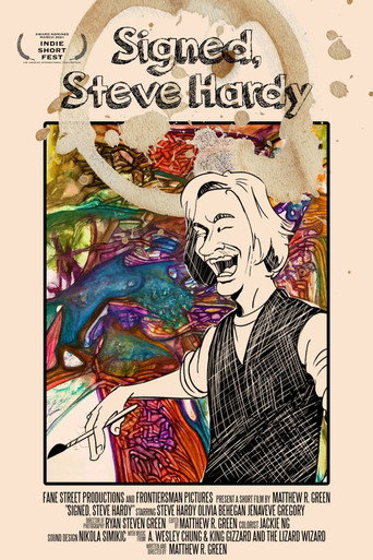 Movie poster for Signed, Steve Hardy (2021)
