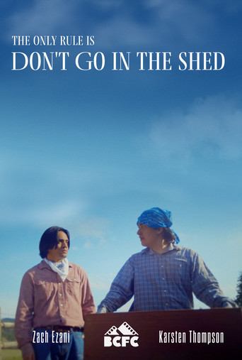 Movie poster for Don't Go in the Shed (2025)