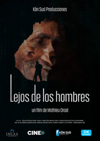 Movie poster for Lejos de los hombres (2023)
