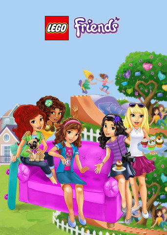 Series poster for Lego Friends (2014)