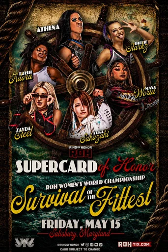 Movie poster for ROH Supercard of Honor 2026 (2026)