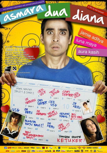 The Romance of Two Dianas poster