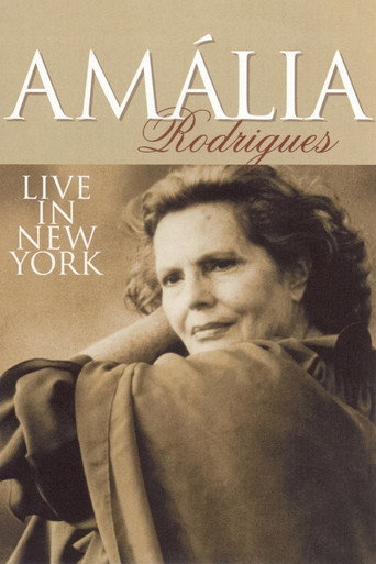 Movie poster for Amalia Rodrigues Live In New York (1990)