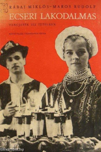 Movie poster for Ecseri Lakodalmas (1953)