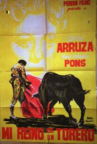 Movie poster for Mi reino por un torero (1944)