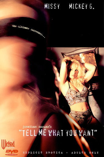 Movie poster for Tell Me What You Want (1999)
