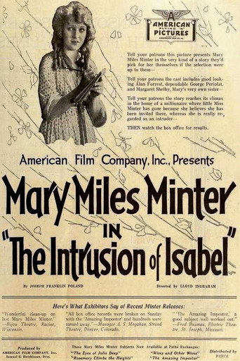 Movie poster for The Intrusion of Isabel (1919)