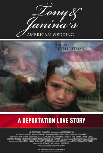 Movie poster for Tony & Janina's American Wedding (2010)