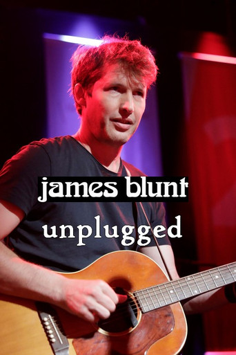 Movie poster for James Blunt unplugged (2007)