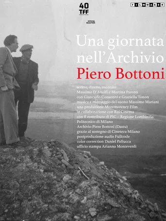 Movie poster for A Day in the Piero Bottoni Archive (2022)