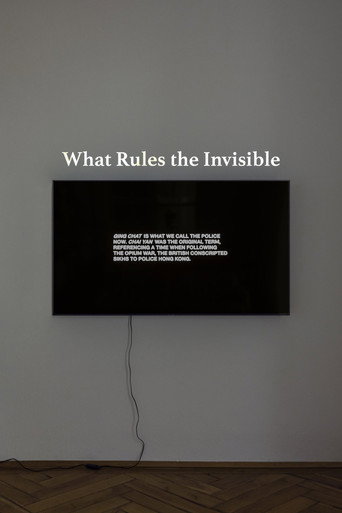 Movie poster for What Rules the Invisible (2022)