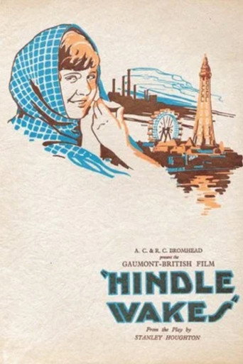 Movie poster for Hindle Wakes (1927)