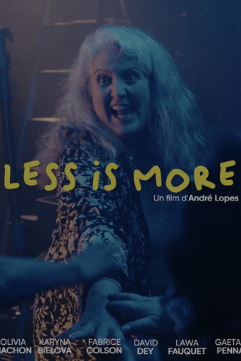 Movie poster for Less is more