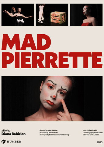 Movie poster for Mad Pierrette (2023)