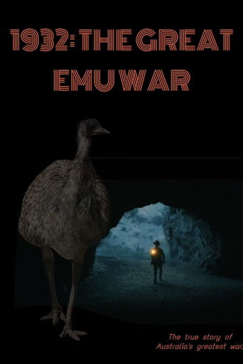 Movie poster for 1932: The Great Emu War (2020)