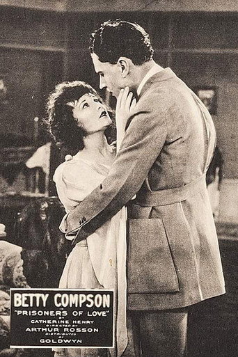 Movie poster for Prisoners of Love (1921)