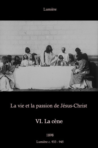 Movie poster for VI. La cène (1898)