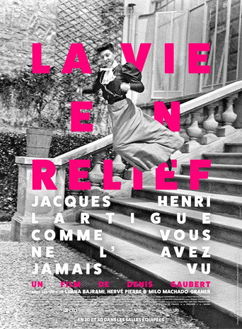 Movie poster for Jacques Henri Lartigue – La vie en relief (2026)