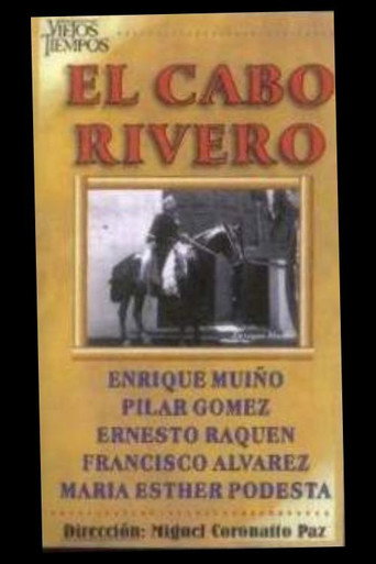 Movie poster for El cabo Rivero (1938)
