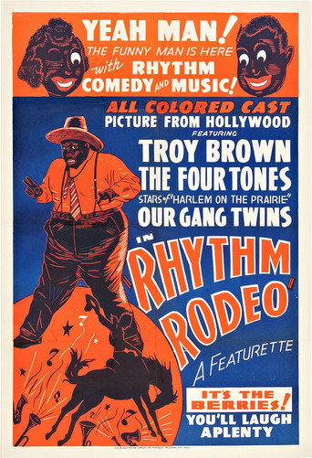 Movie poster for Rhythm Rodeo (1938)