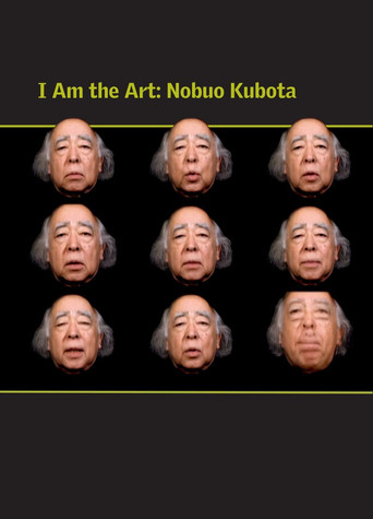 Movie poster for I Am the Art: Nobuo Kubota (2025)