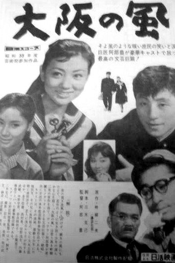 Movie poster for Osaka no kaze (1958)