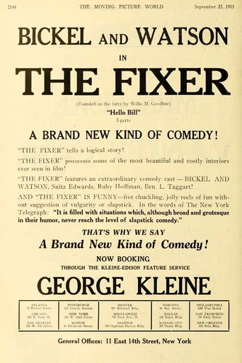 Movie poster for The Fixer (1915)