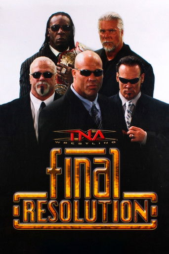 TNA Final Resolution December 2008 poster