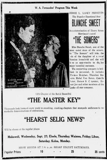 Movie poster for The Sowers (1916)