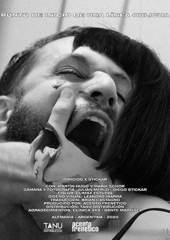 Movie poster for Punto de inicio de una línea oblicua (2020)