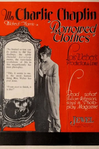 Movie poster for Borrowed Clothes (1918)