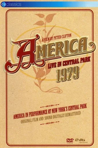 Movie poster for America - Live in Central Park 1979 (2008)