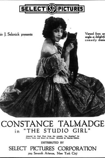 Movie poster for The Studio Girl (1918)