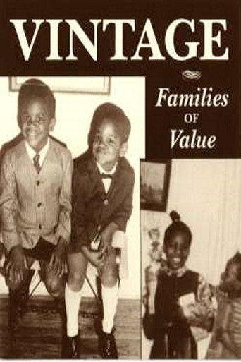 Movie poster for Vintage: Families of Value (1995)