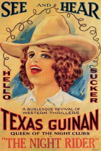 Movie poster for The Night Rider (1920)