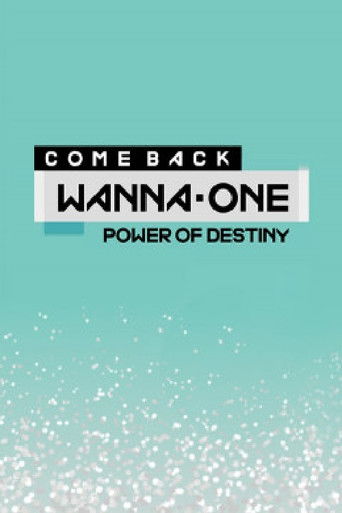 Wanna One 컴백 쇼 POWER OF DESTINY poster