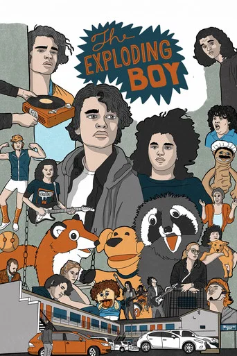 Movie poster for The Exploding Boy (2023)