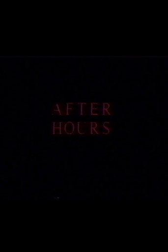 Movie poster for After Hours (1996)