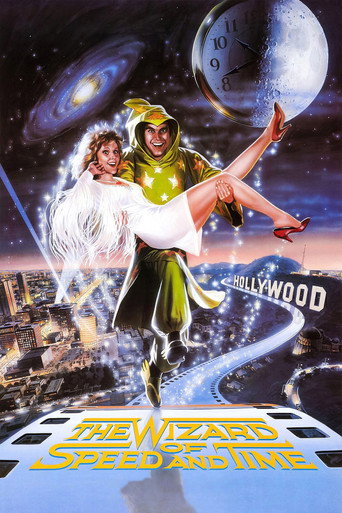 Movie poster for The Wizard of Speed and Time (1989)