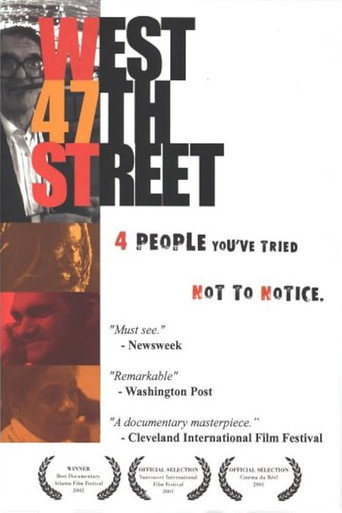Movie poster for West 47th Street (2001)