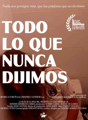 Movie poster for The Words We Never Said (2025)