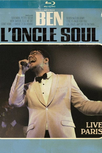Movie poster for Ben l'Oncle Soul - Live Paris (2011)