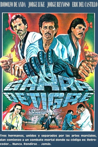 Movie poster for Garra de tigre (1989)