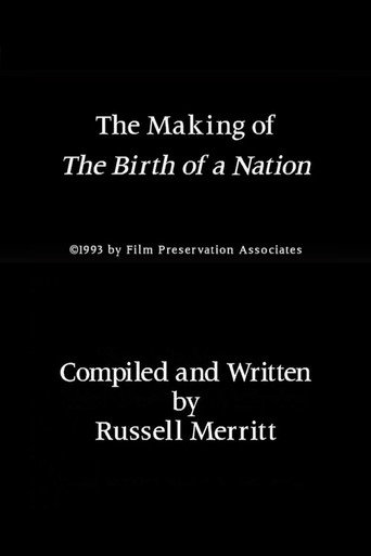 Movie poster for The Making of 'The Birth of a Nation' (1993)