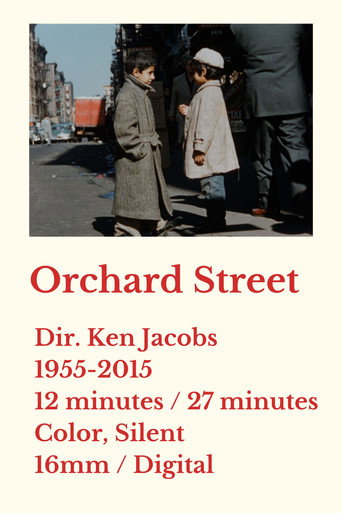 Movie poster for Orchard Street (1955)