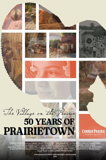 Movie poster for The Village on the Prairie: 50 Years of Prairietown (2025)