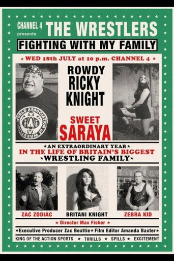 Movie poster for The Wrestlers: Fighting with My Family (2012)