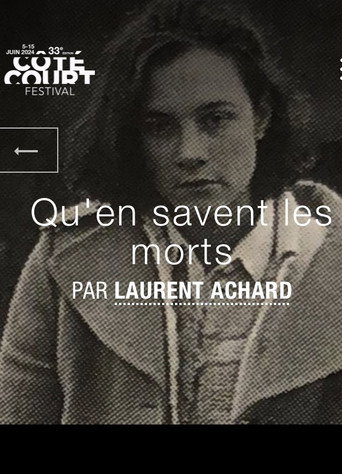 Movie poster for Qu'en savent les morts ? (1991)